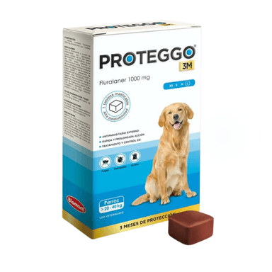 ANTIPULGAS PROTEGGO 20-40 KG X1 PASTILLA