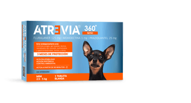 ANTIPULGAS  ATREVIA 360 2-5 KG X1 TABLETA