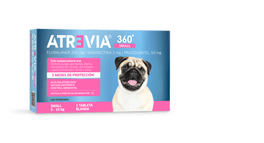 ANTIPULGAS  ATREVIA 360 5-10 KG X1 TABLETA