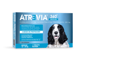 ANTIPULGAS  ATREVIA 360 10-20 KG X1 TABLETA
