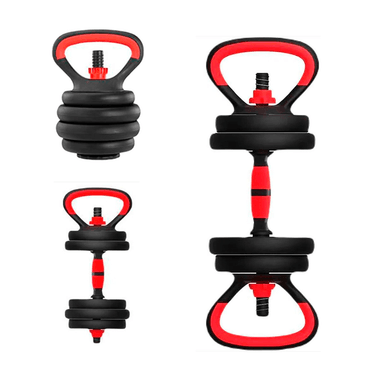 PESAS 30KG CONVERTIBLES + GUANTES GRATIS - 6