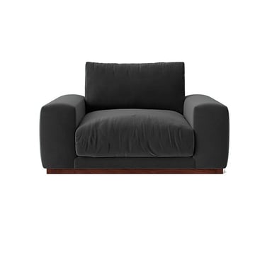 BUTACA FORMAS HOME DEMBE CLÁSICO ULTRACUERO GRIS CLARO - 2