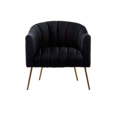 BUTACA FORMAS HOME ALAN MODERNO GRIS OSCURO