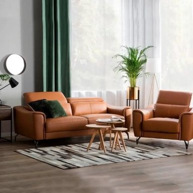 JUEGO SALA FORMASHOME DILMA 3-1 CUERPOS MARRON