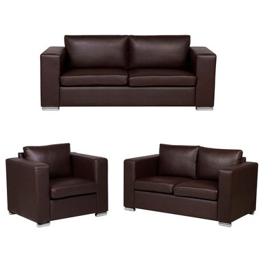 JUEGO SALA FORMASHOME LUANDA 3-2-1 CUERPOS MARRON