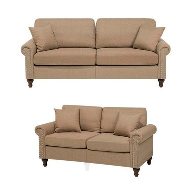 FORMASHOME JUEGO DE SALA GITEGA 3 2 BEIGE