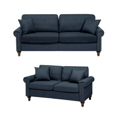 JUEGO SALA FORMASHOME GITEGA 3-2 CUERPOS AZUL