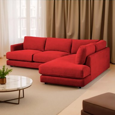 SECCIONAL DERECHO FORMASHOME BEKER ROJO