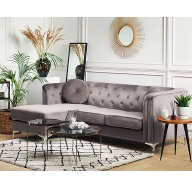 SECCIONAL FORMASHOME AMANDA GRIS