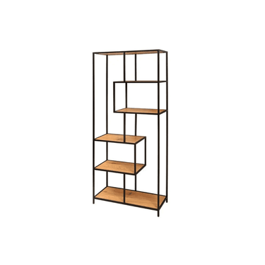 ESTANTE FORMAS INDUSTRIAL NEGRO HOME VERA - 2