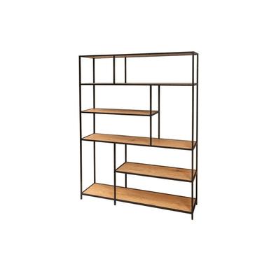 ESTANTE FORMAS INDUSTRIAL NEGRO HOME NORDIC