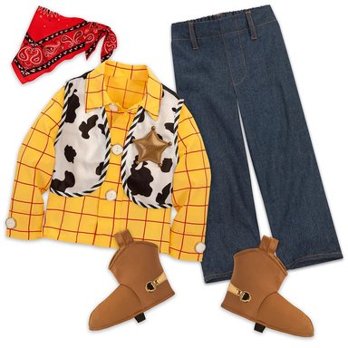 DISFRAZ DISNEY STORE SHERIFF WOODY TOY STORY