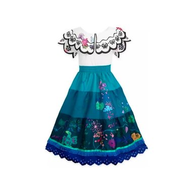 DISFRAZ LARGO NIÑA DISNEY STORE MULTICOLOR ENCANTO VESTIDO MIRABEL - 3