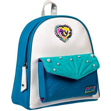 MINI MOCHILA BIOWORLD LA SIRENITA MULTICOLOR