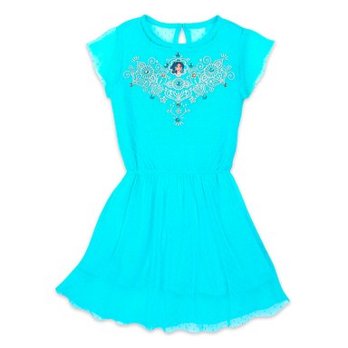 VESTIDO MIDI NIÑA DISNEY STORE JASMINE DELUXE PRINCESA
