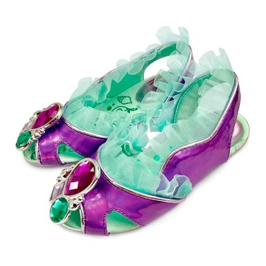ZAPATOS CASUALES NIÑA DISNEY STORE MORADO LA SIRENITA PRINCESA ARIEL - 1