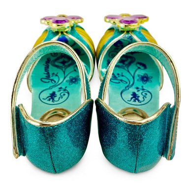 ZAPATOS CASUALES NIÑA DISNEY STORE VERDE JASMINE PRINCESA - 3