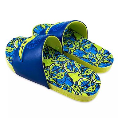 SANDALIAS NIÑO DISNEY STORE AZUL STAR WARS GROGU MANDALORIAN - 3