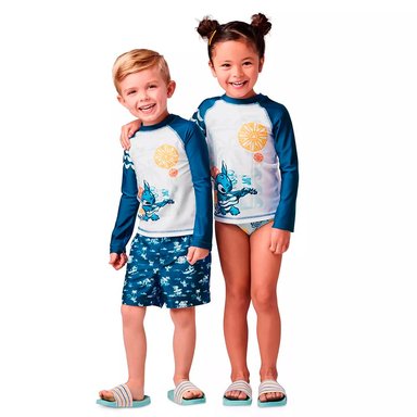 SANDALIAS UNISEX DISNEY STORE MULTICOLOR STITCH - 4