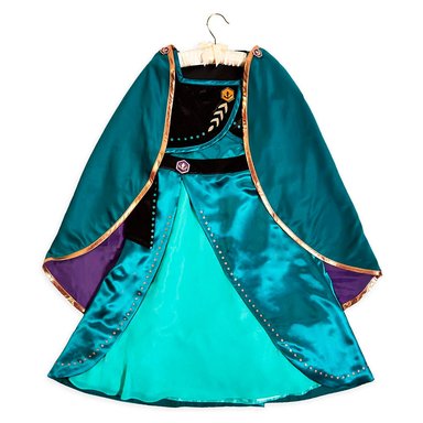 DISFRAZ NIÑA DISNEY STORE MULTICOLOR FROZEN 2 DELUXE REINA ANA