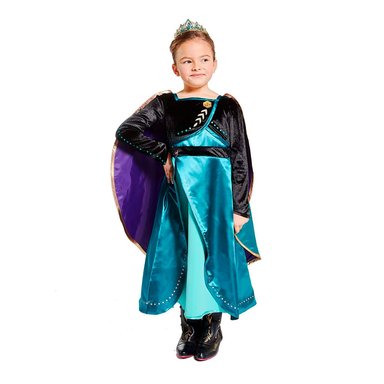 DISFRAZ NIÑA DISNEY STORE MULTICOLOR FROZEN 2 DELUXE REINA ANA - 3