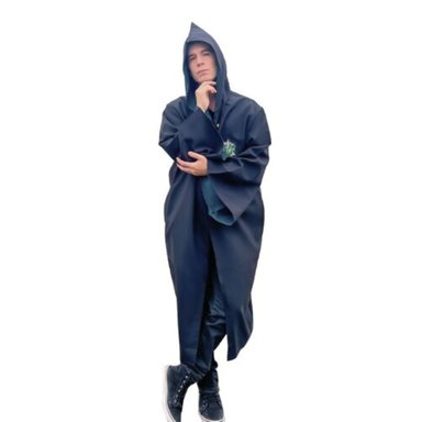 DISFRAZ HOMBRE VERDE HARRY POTTER TUNICA CAPA UNIFORME SLYTHERIN HALLOWEEN