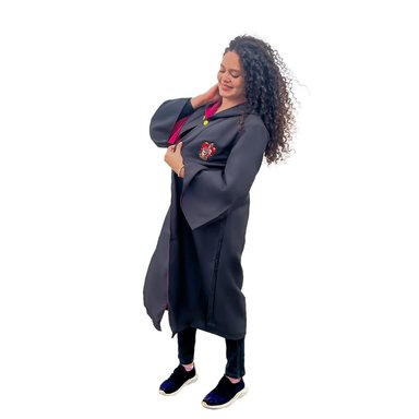 DISFRAZ HOMBRE ROJO HARRY POTTER TUNICA CAPA UNIFORME GRYFFINDOR HALLOWEEN
