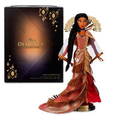 MUÑECA DISNEY STORE EDICIÓN LIMITADA DESIGNER PRINCESA POCAHONTAS - 1