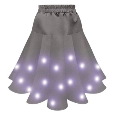 Falda Interior Disfraz Niña con luces Princesa Disney Store - 2