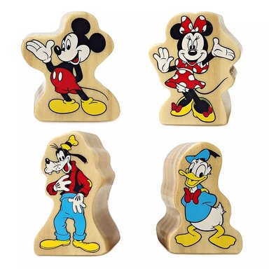 CASTILLO DE BLOQUES DE MADERA DISNEY STORE MICKEY Y SUS AMIGOS - 2