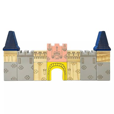 CASTILLO DE BLOQUES DE MADERA DISNEY STORE MICKEY Y SUS AMIGOS - 4
