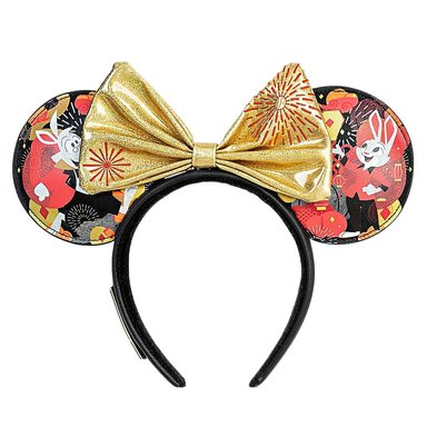 VINCHA CON OREJAS DISNEY STORE AÑO NUEVO CHINO CONEJO MULTICOLOR