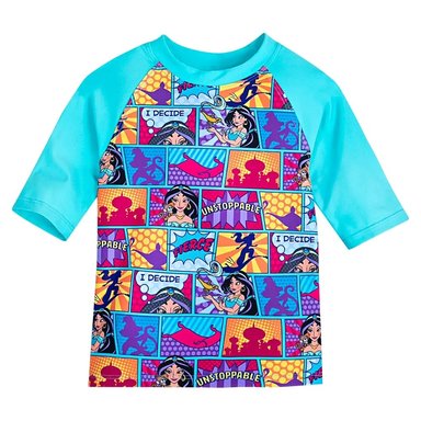 ROPA DE BAÑO DISNEY STORE PRINCESA JASMINE TRES PIEZAS - 3