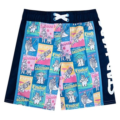SHORT DE PLAYA DISNEY STORE STAR WARS AZUL