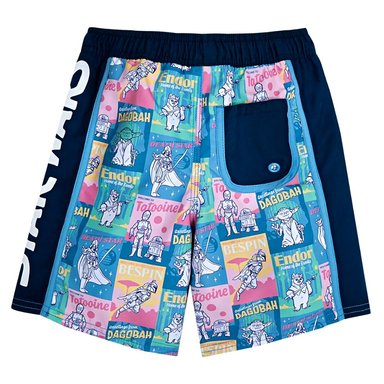 SHORT DE PLAYA DISNEY STORE STAR WARS AZUL - 2