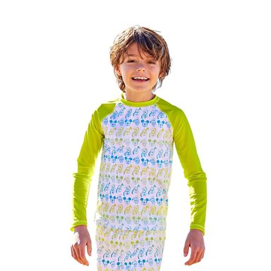POLO MANGA LARGA NIÑO DISNEY STORE MICKEY MOUSE RASH GUARD AMARILLO - 3