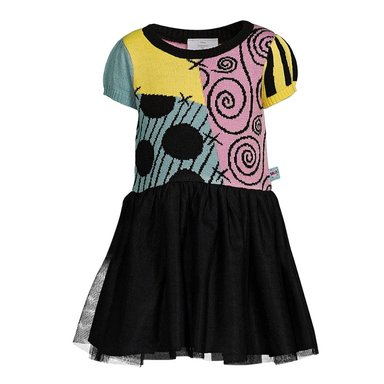 DISFRAZ NIÑA DISNEY NEGRO SALLY NIGHTMARE BEFORE CHRISTMAS VESTIDO