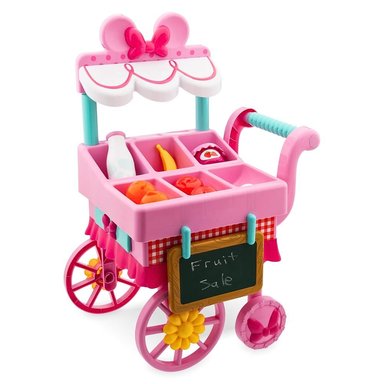 PLAYSET DISNEY STORE CARRITO MARKET MINNIE MOUSE
