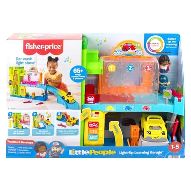 PLAYSET FISHER PRICE CON LUCES GARAJE Y LAVADO AUTOS - 3