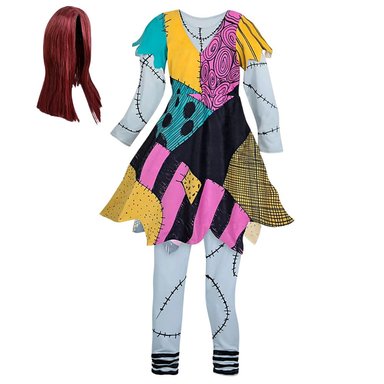 DISFRAZ DISNEY STORE MULTICOLOR SALLY THE NIGHTMARE BEFORE CHRISTMAS