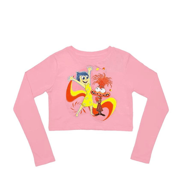 POLO MANGA LARGA DISNEY PIXAR ROSADO INTENSAMENTE 2