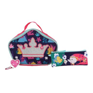 Pack Escolar Oficio Mochila Princesas Disney  Corona - 3
