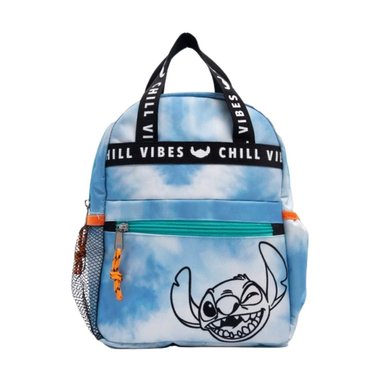 Mini Mochila Stitch Celeste - 1
