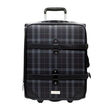 MALETA OFICIO MERLINA ADDAMS CON RAYAS