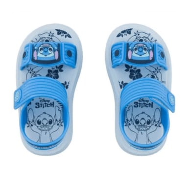 Sandalias Niña Playera Stitch Ipanema Celeste - 1