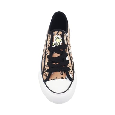 ZAPATILLAS MUJER SNOOPY CASUAL MARRON - 2