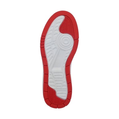 ZAPATILLAS MUJER MAFALDA CASUAL BLANCO Y ROJO - 4