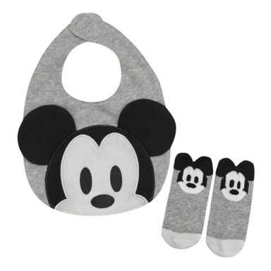 BABERO Y MEDIAS BEBE MICKEY MOUSE DISNEY STORE