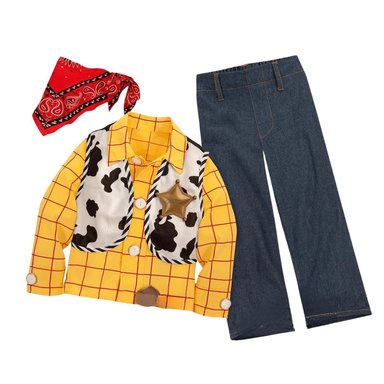 DISFRAZ NIÑO WOODY TOY STORY DISNEY STORE SIN BOTAS