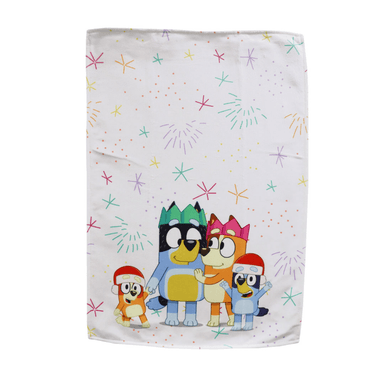 SET DE SECADORES NAVIDAD DE COCINA BLUEY X2 45X65CM - 2